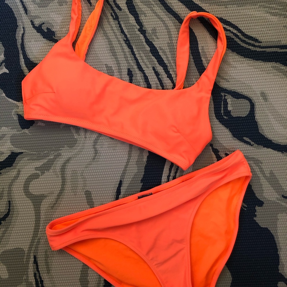 💥SALE💥Aerie Orange Bathing Suit